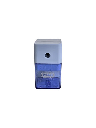 Mas Masa Tipi Metal Kollu Büyük Mavi Kalemtraş 6734